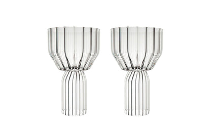 fferrone - Fferrone Margot Wasser Goblet Gläser | 2er Set - Trinkgläser - Sarto Group
