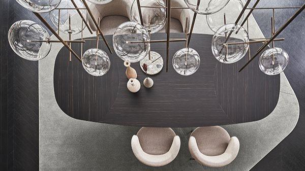 Gallotti&Radice - Bolle Tela Hängeleuchte - sarto Tailored Interiors Group