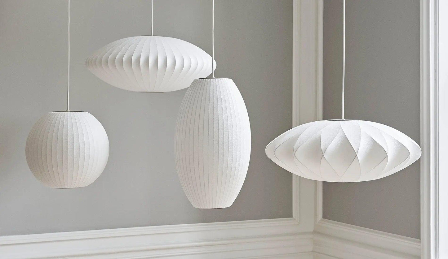 Hay - George Nelson Bubble Lamp Cigar Hängeleuchte - Hängeleuchten - Sarto Group