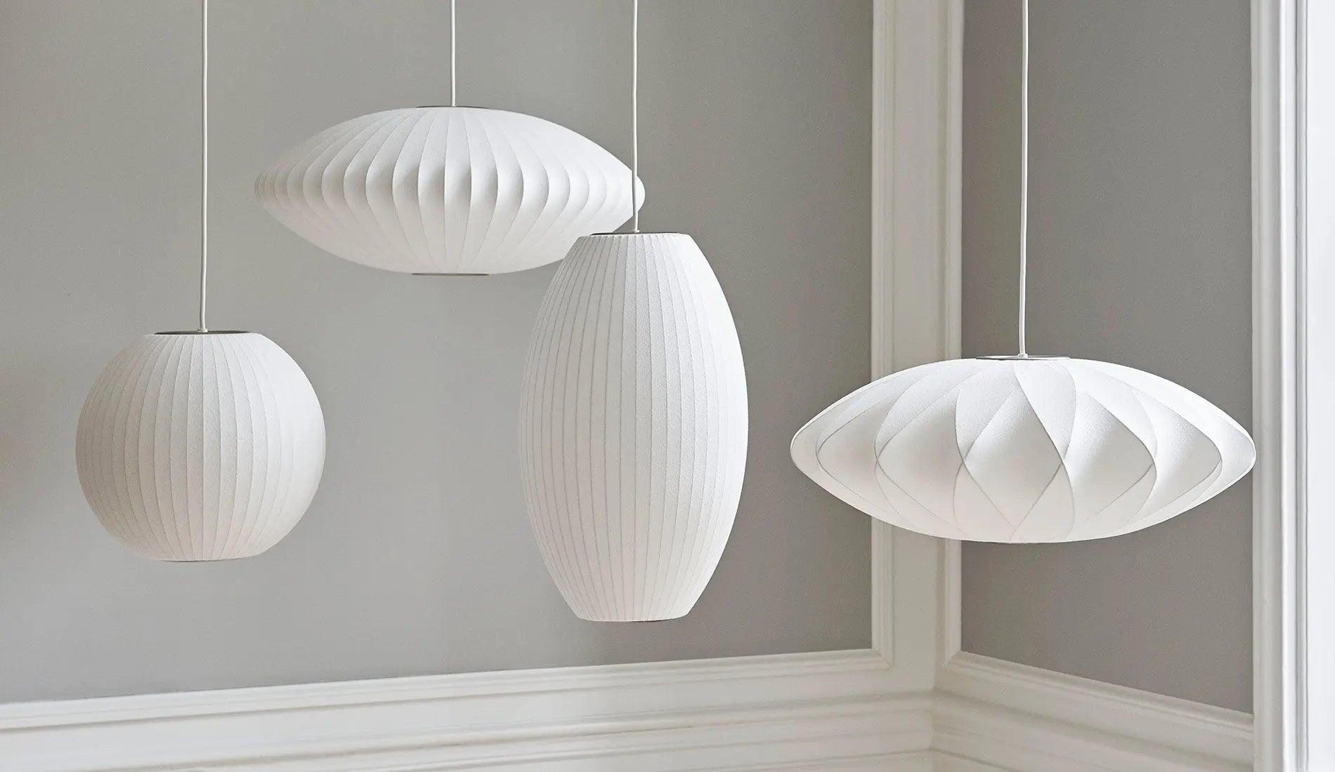 Hay - George Nelson Bubble Lamp Cigar Hängeleuchte - Hängeleuchten - Sarto Group
