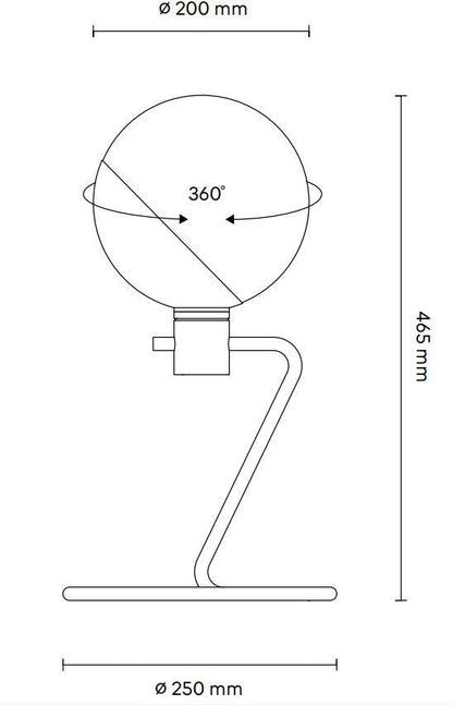 GRUPA - Grupa Baluna BA-T Tischleuchte - Tischleuchten - Sarto Group