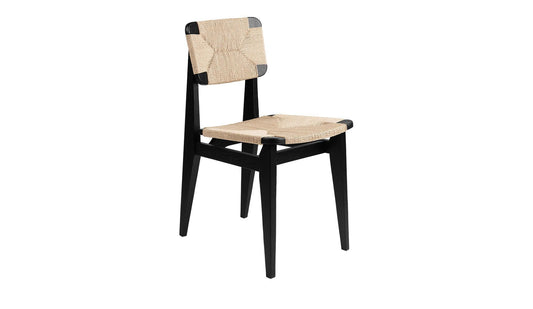 GUBI - GUBI C-Chair Dining Stuhl | Eiche schwarz - Stühle - Sarto Group