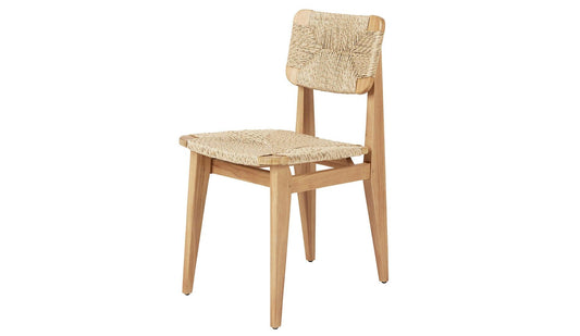 GUBI - GUBI C-Chair Outdoor Stuhl | Natur Teak - Gartenstühle - Sarto Group