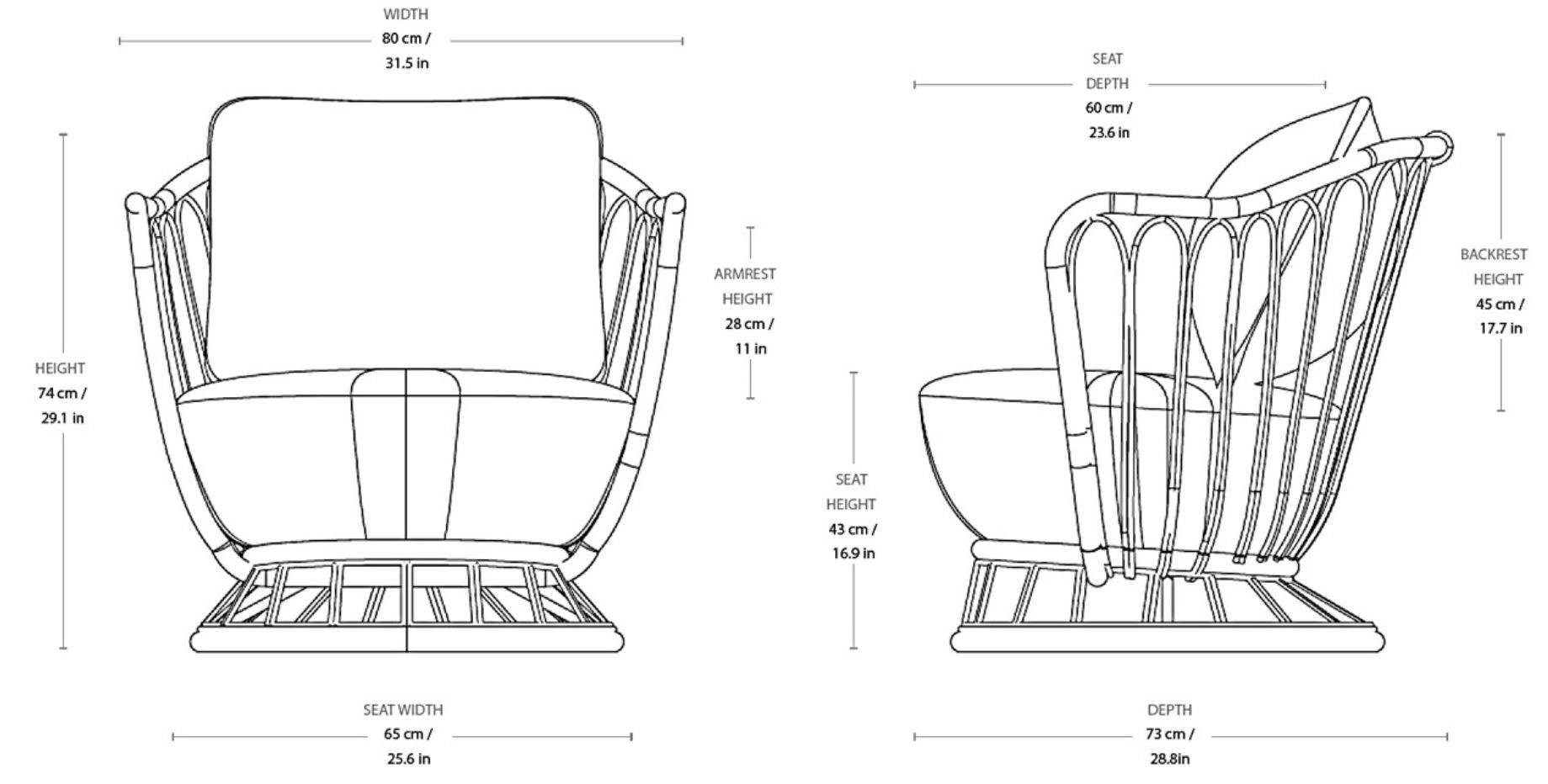 GUBI - GUBI Grace Loungesessel - Sessel - Sarto Group