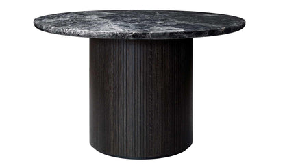 GUBI - GUBI Moon Esstisch | Rund | Emperador Marmor - Esstische - Sarto Group