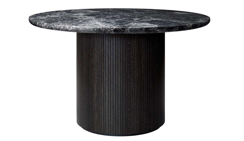 Gubi - GUBI Moon Esstisch | Rund | Emperador Marmor - sarto Tailored Interiors Group