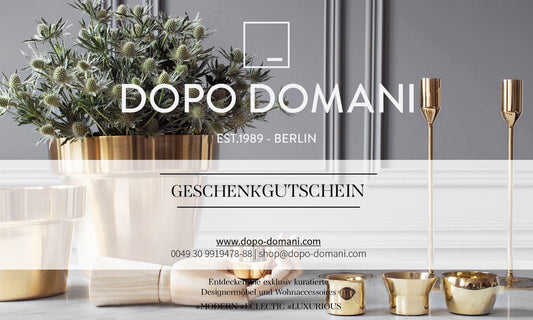Dopo Domani - Sarto Group Geschenkgutschein - Gutscheine - Sarto Group