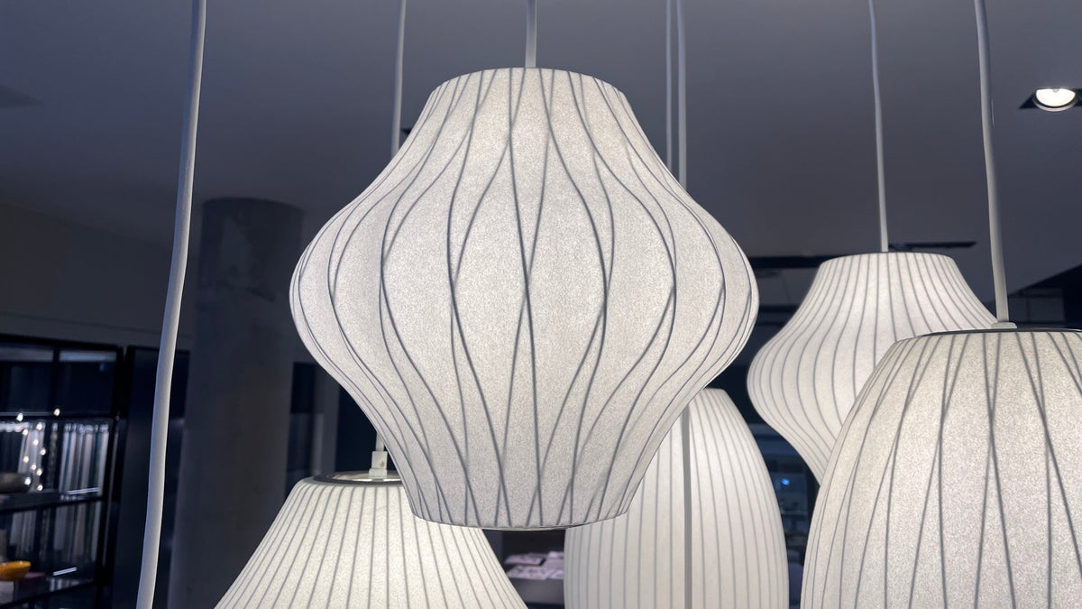 Hay George Nelson Bubble Lamp Pear Criss Cross Small