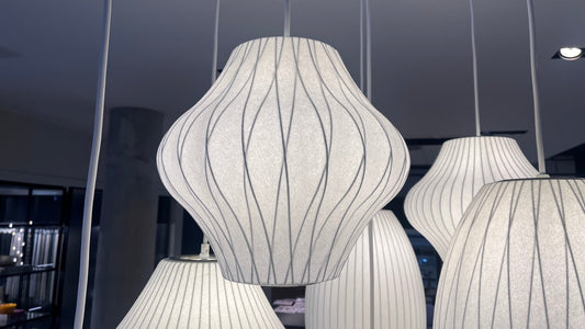 Hay George Nelson Bubble Lamp Pear Criss Cross Small