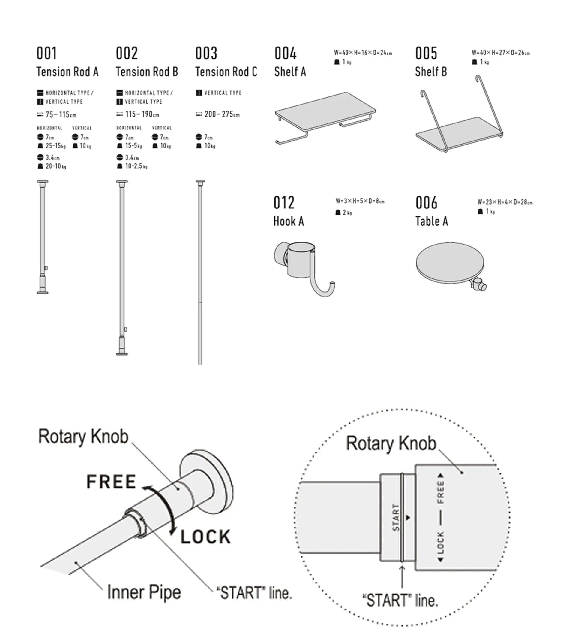 Heian Shindo - Heian Shindo Draw A Line | Zugstange - Regale - Sarto Group