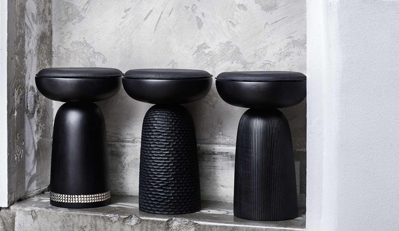 Zanat - Zanat Nera Hocker | Reshma 3 - sarto Tailored Interiors Group