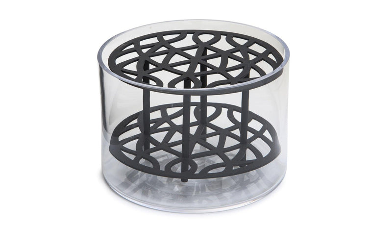 Klong - Klong Äng Vase Small | Ø 13 cm | Schwarz - sarto Tailored Interiors Group