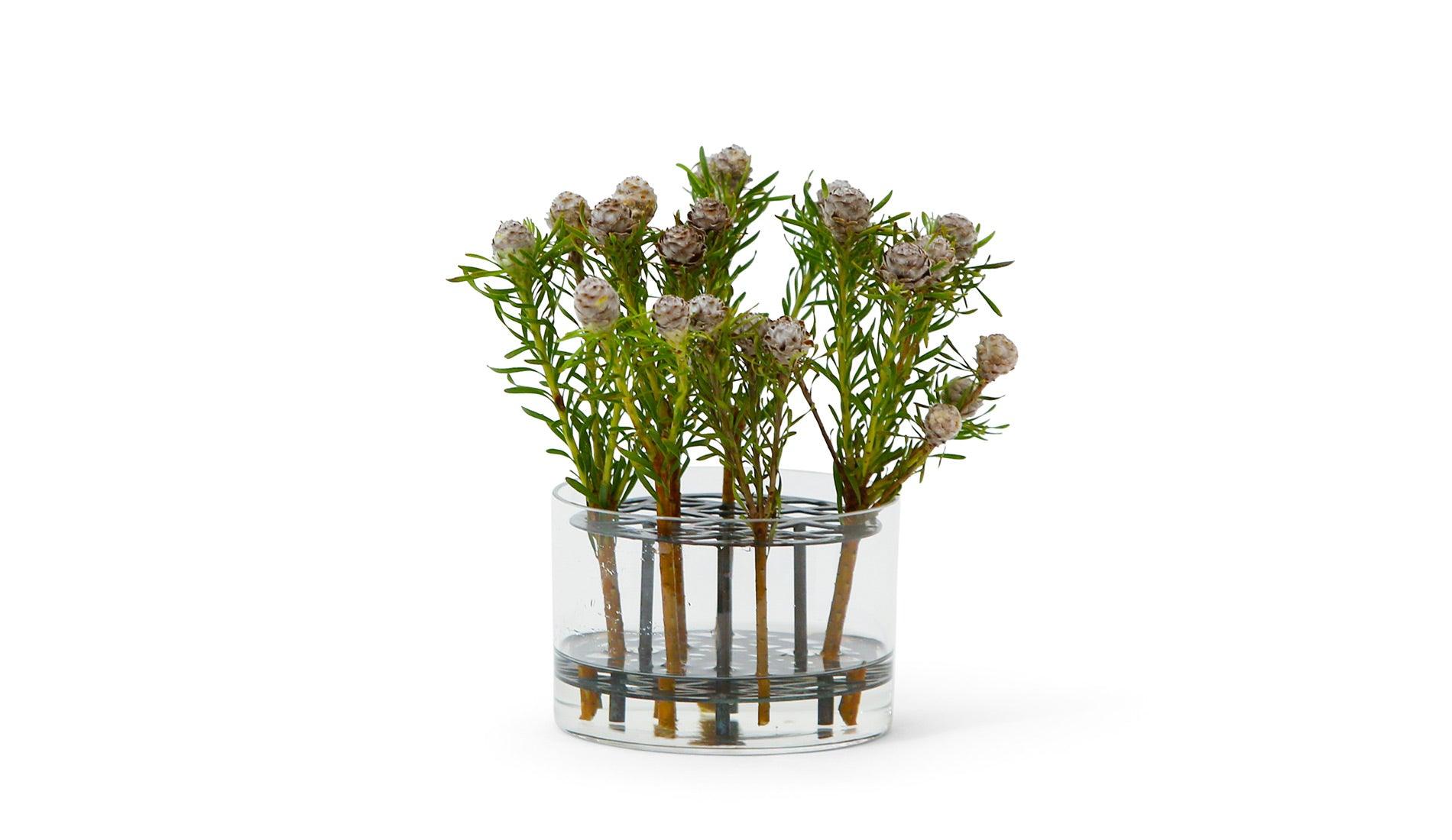Klong - Klong Äng Vase Small | Ø 13 cm | Blau-Grün - Vasen - Sarto Group