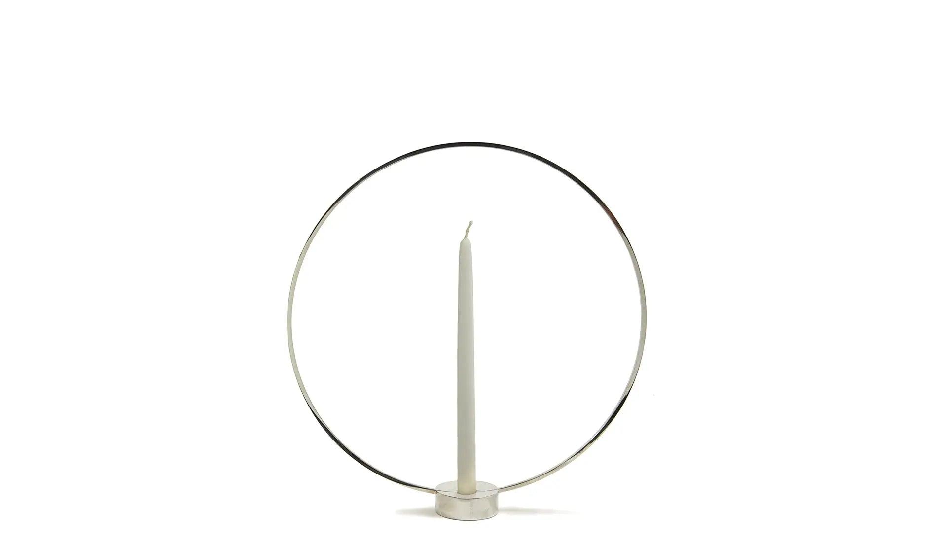 Klong - Klong Gloria Kerzenhalter | Silber - Kerzenhalter - Sarto Group