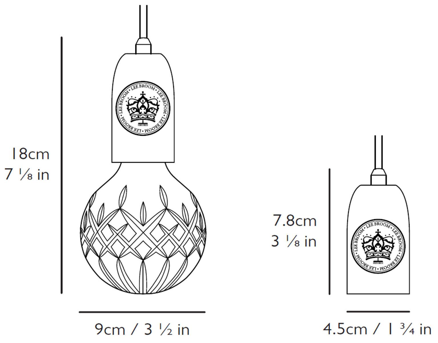 Lee Broom - Lee Broom Crystal Bulb Hängeleuchte - Hängeleuchten - Sarto Group