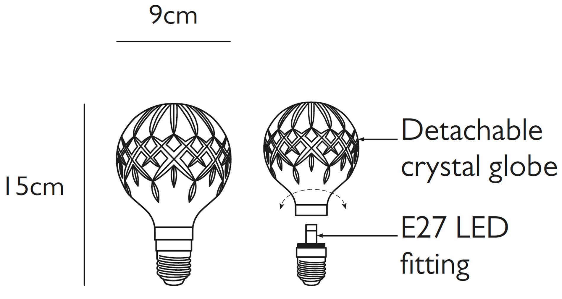 Lee Broom - Lee Broom Crystal Bulb Leuchtmittel - Leuchtmittel - Sarto Group