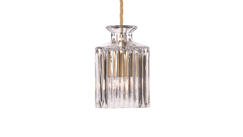 Lee Broom - Lee Broom Square Decanterlight Straight Hängeleuchte - sarto Tailored Interiors Group