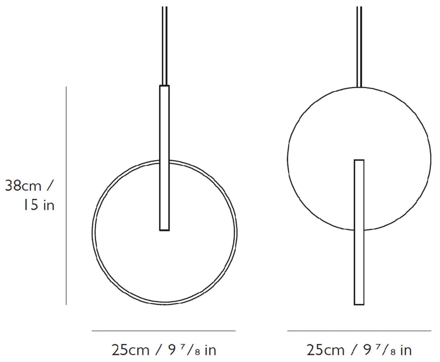 Lee Broom - Lee Broom Eclipse Hängeleuchte - Hängeleuchten - Sarto Group