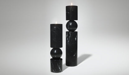 Lee Broom - Lee Broom Fulcrum Marmor Kerzenhalter - Kerzenhalter - Sarto Group