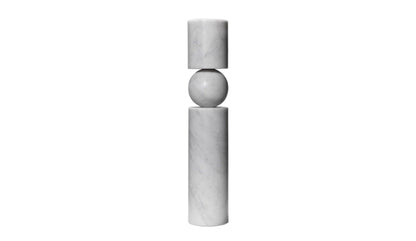 Lee Broom - Lee Broom Fulcrum Marmor Kerzenhalter - Kerzenhalter - Sarto Group