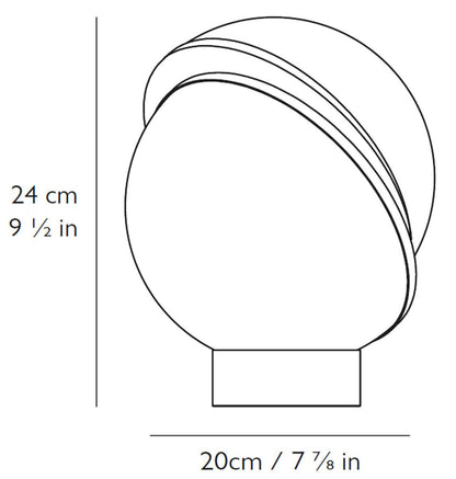 Lee Broom - Lee Broom Mini Crescent Tischleuchte - Tischleuchten - Sarto Group