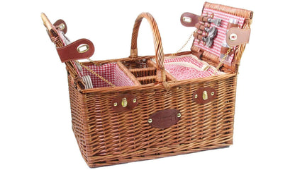 Les Jardins de la Comtesse - Les Jardins de la Comtesse Saint Germain Picknickkorb | Vichy Rouge - sarto Group