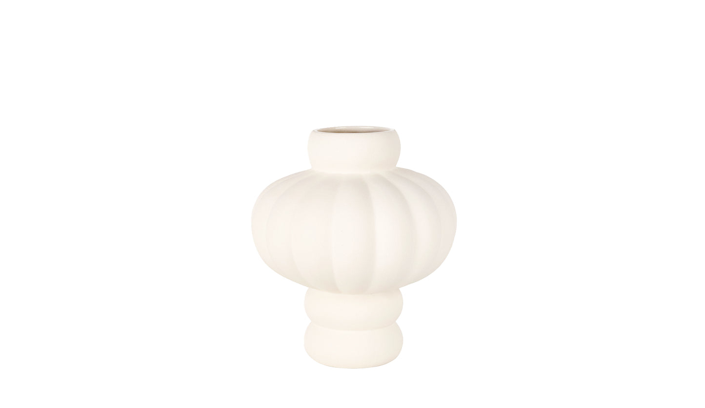 Louise Roe Balloon 02 Vase klein | raw white