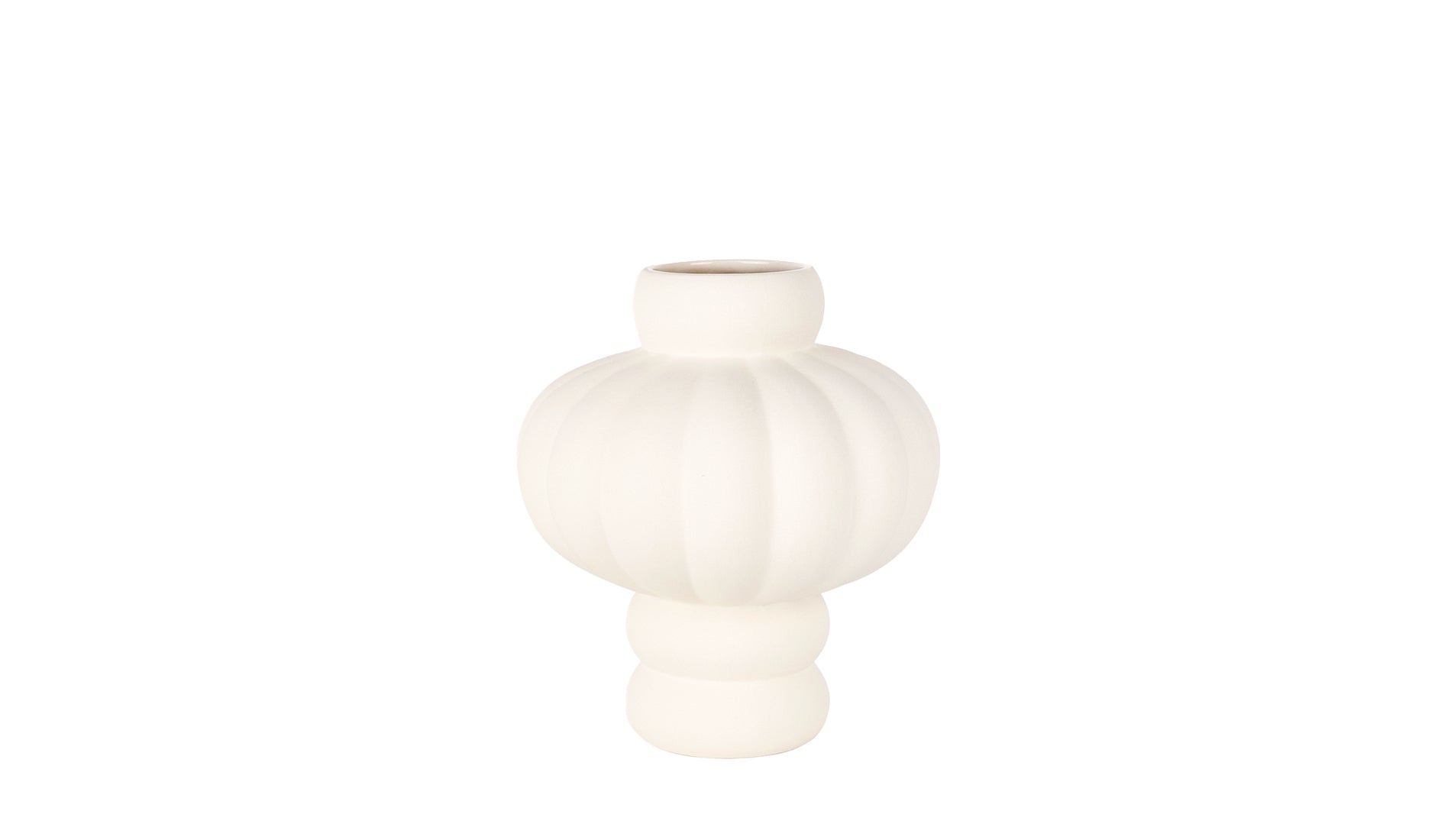 Louise Roe Balloon 02 Vase klein | raw white