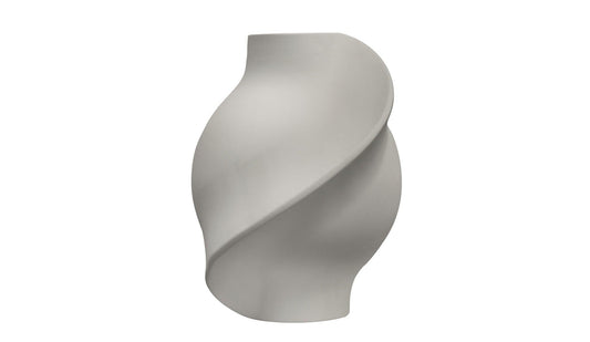 Louise Roe - Louise Roe Pirout 02 Vase | sandgrau - Vasen - Sarto Group