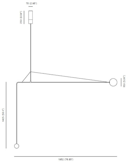 Michael Anastassiades - Michael Anastassiades Mobile Chandelier 4 Hängeleuchte - Hängeleuchten - Sarto Group