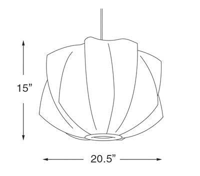 Hay - George Nelson Bubble Lamp Propeller Hängeleuchte - Hängeleuchten - Sarto Group