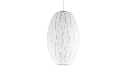 Hay - George Nelson Bubble Lamp Cigar Criss Cross Medium - Hängeleuchten - Sarto Group
