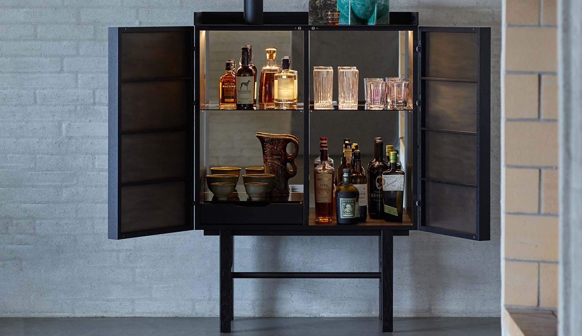 More - More Paulo Barschrank | Messing - Barschränke - Sarto Group