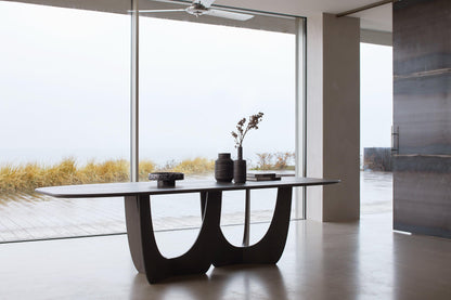 More - MORE Cala Tisch Barrel Shape | Eiche Wengefarben 2 - Esstische - Sarto Group