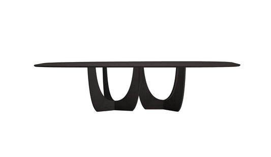 More - MORE Cala Tisch Barrel Shape | Eiche Wengefarben 2 - Esstische - Sarto Group
