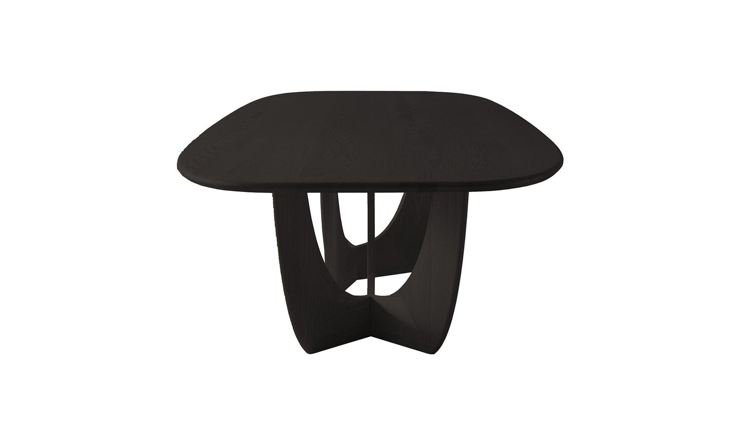 More - MORE Cala Tisch Barrel Shape | Eiche Wengefarben 2 - Esstische - Sarto Group