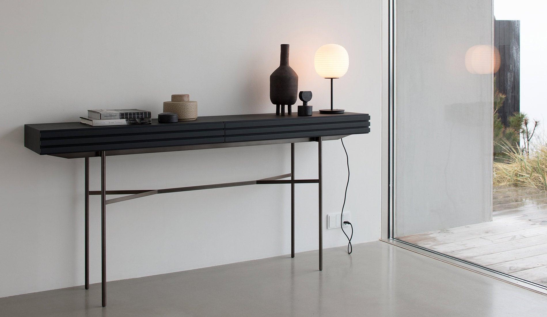 More - MORE HARRI Konsole | Eiche wengefarben - Konsolentische - Sarto Group