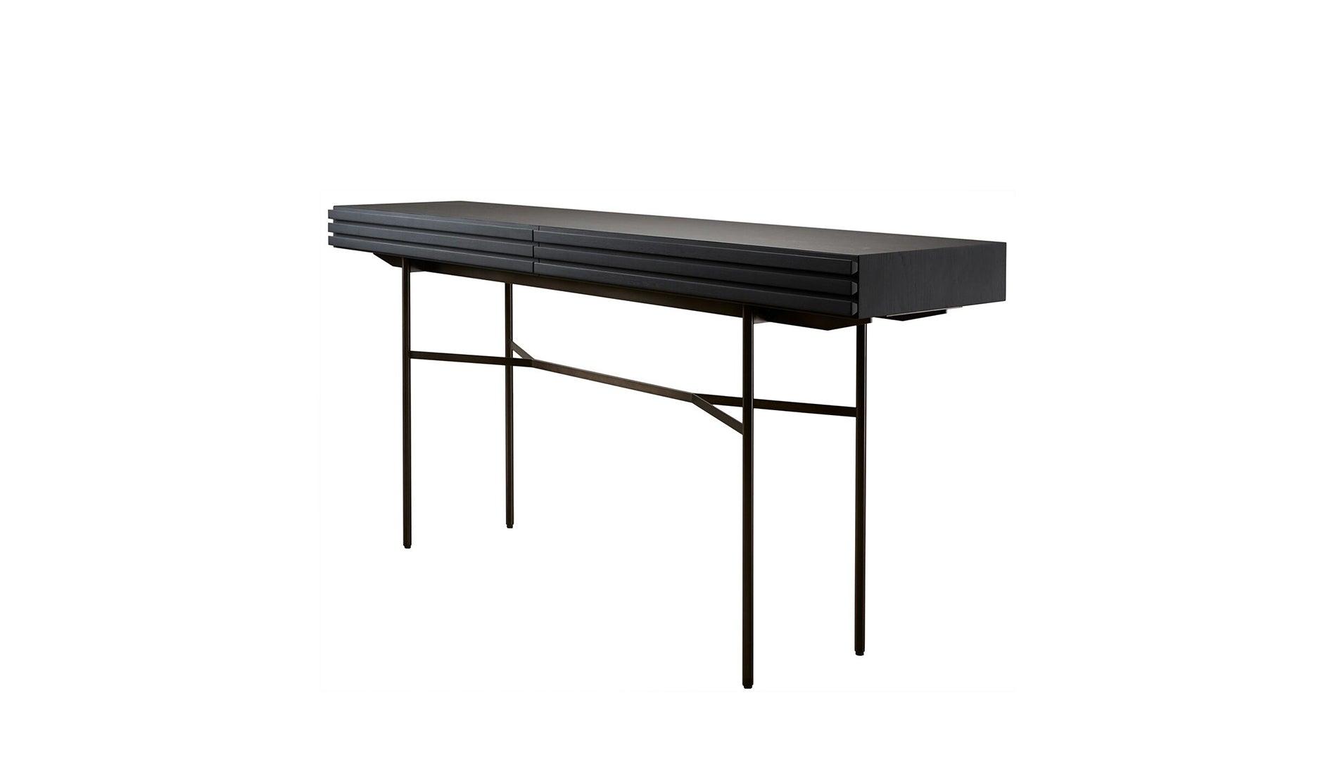 More - MORE HARRI Konsole | Eiche wengefarben - Konsolentische - Sarto Group