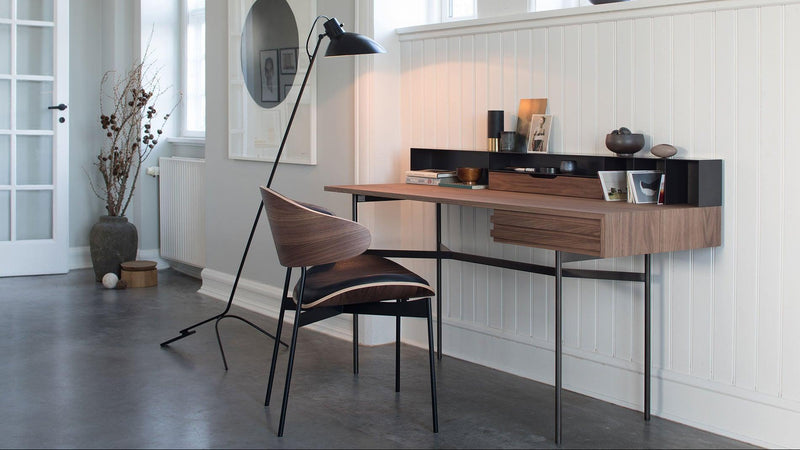 More - HARRI Sekretär | Nussbaum mattlackiert - sarto Tailored Interiors Group