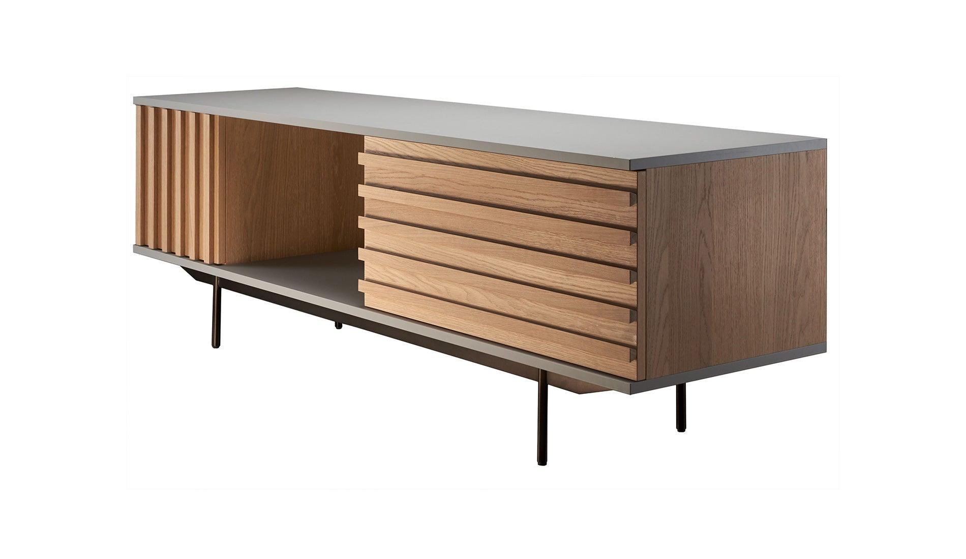 More - MORE HARRI Sideboard | Eiche weiß pigmentiert geölt - Sideboards - Sarto Group