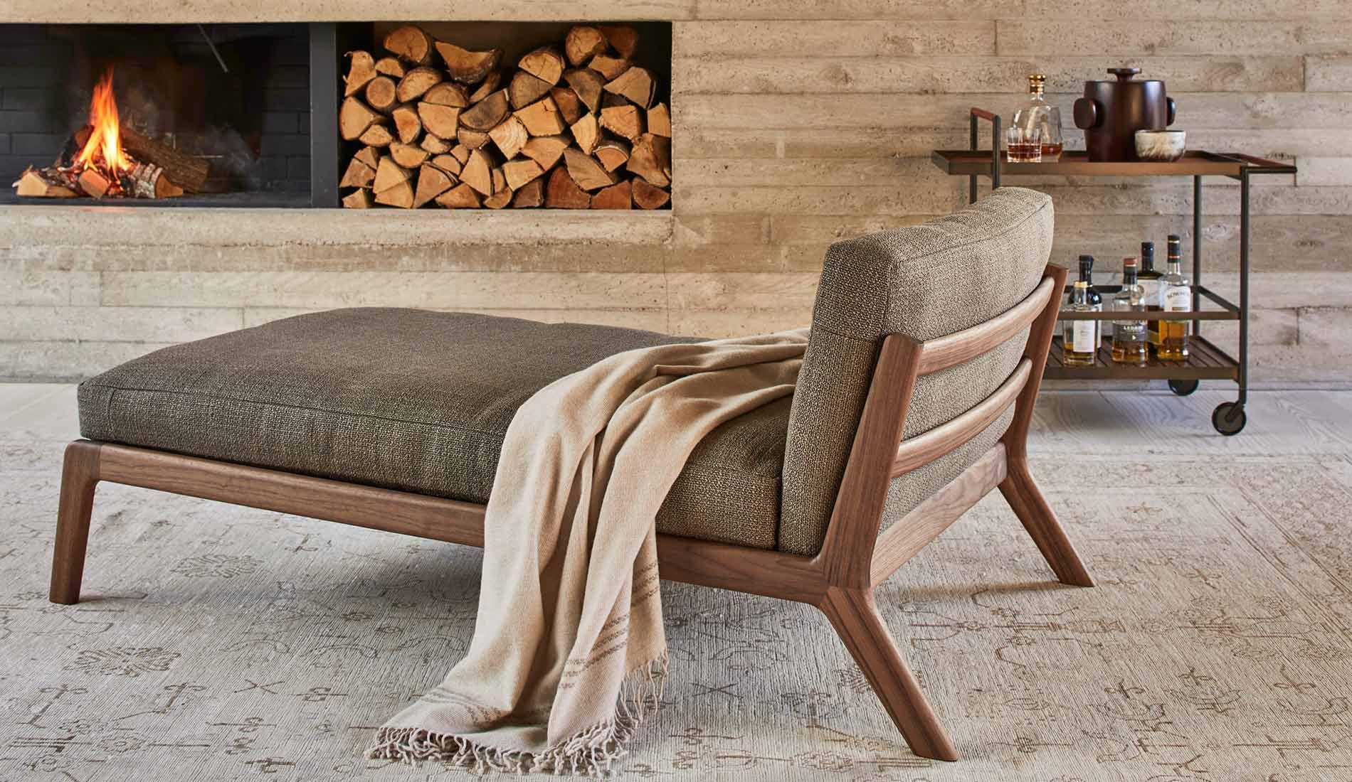 More - More Sova Chaiselongue | Loop Hellgrau - Chaiselonguen - Sarto Group