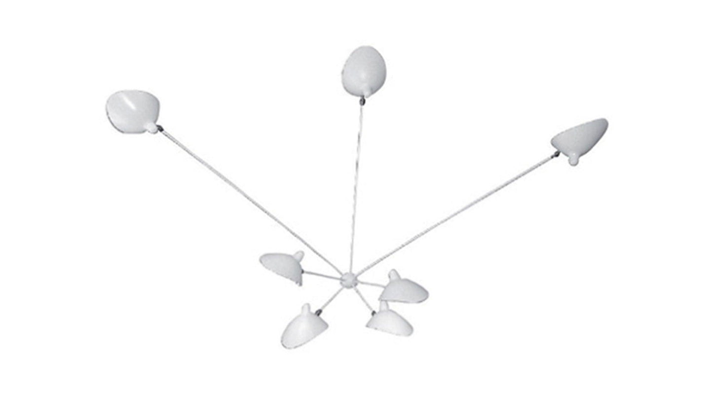 Serge Mouille - Serge Mouille Applique Araignée 7 bras fixes Wandleuchte - Wandleuchten - Sarto Group