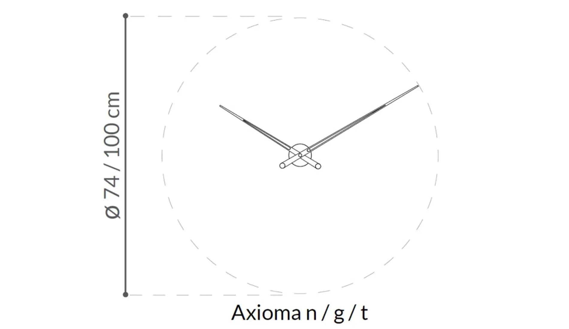 Nomon - Nomon Axioma n Wanduhr - Wanduhren - Sarto Group