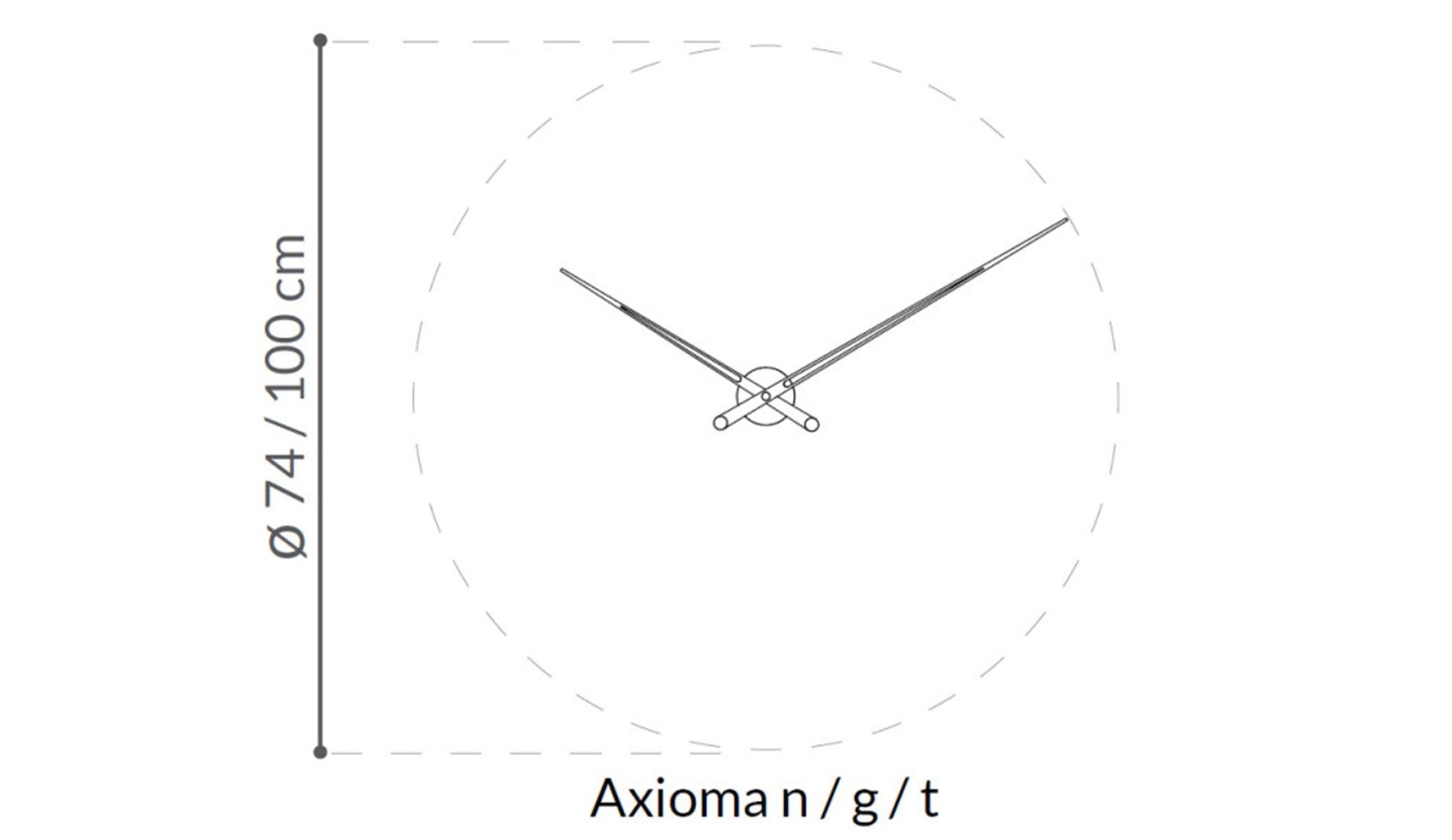Nomon - Nomon Axioma n Wanduhr | Ziffern - Wanduhren - Sarto Group