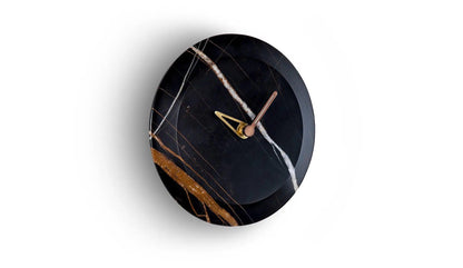 Nomon - Nomon Bari Wanduhr | Sahara Noir Marmor - Wanduhren - Sarto Group