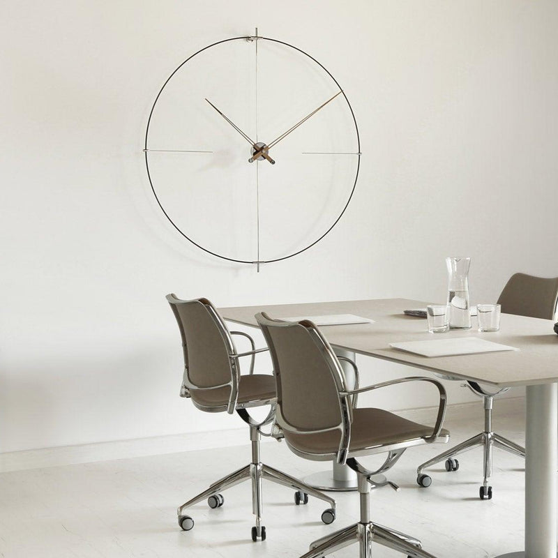 Nomon - Nomon Bilbao Wanduhr | Schwarz / Schwarz - sarto Tailored Interiors Group