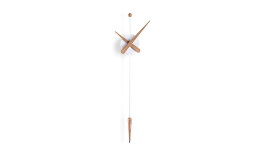 Nomon - Nomon Punta Wanduhr | Weiss - Eiche - Wanduhren - Sarto Group