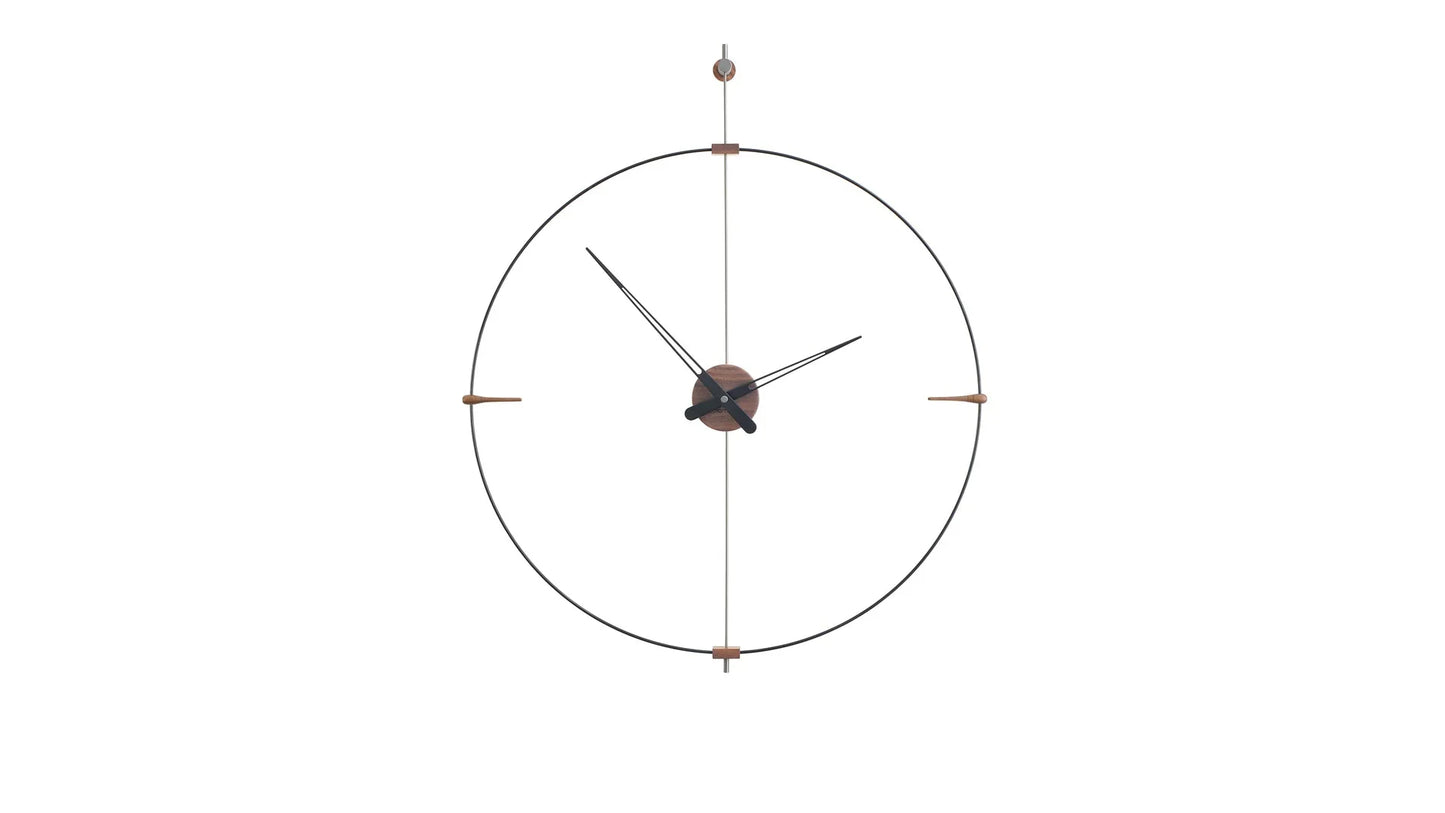 Nomon - Nomon Mini Bilbao Wanduhr | Schwarz - sarto Tailored Interiors Group