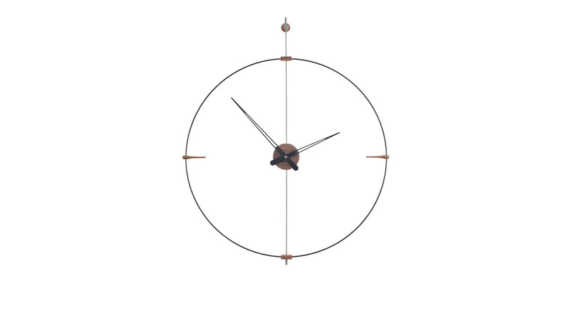 Nomon - Nomon Mini Bilbao Wanduhr | Schwarz - sarto Tailored Interiors Group