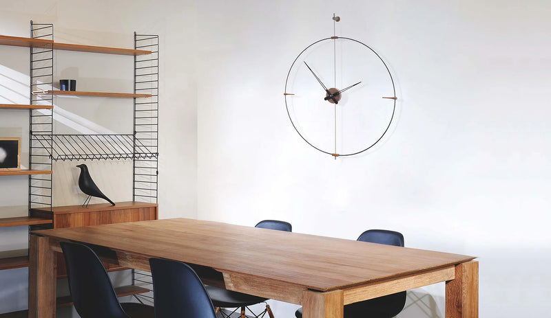 Nomon - Nomon Mini Bilbao Wanduhr | Schwarz - sarto Tailored Interiors Group